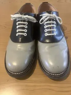 REGAL サドルシューズ　レースアップシューズ 黒/グレー