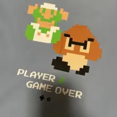 ユニクロ×任天堂 マリオTシャツ Sサイズ　ルイージ　クリボー　ドット　ゲーム