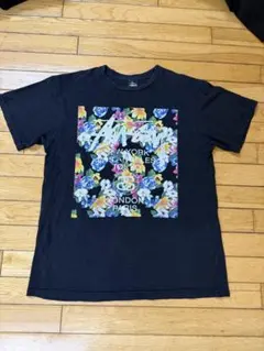 Stussy フラワープリント Tシャツ ブラック