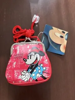 ミニーマウス コインケース 赤