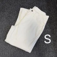 【新品】UNIQLO レギンスパンツ　ホワイト　レディース