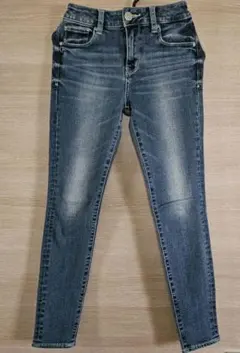 AZUL BY MOUSSY スキニーデニム ブルー