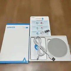 ANKER ワイヤレス充電器 Qi規格 USBケーブル付き