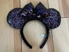 ディズニー ミニーマウス カチューシャ 紫色