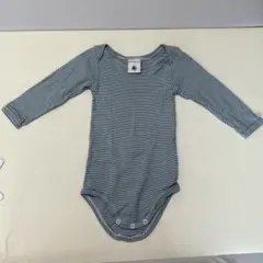 プチバトー　長袖ベビーロンパース