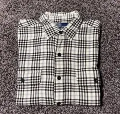 好配色 90s ラルフローレン フランネル ネルシャツ Polo OLD 美品