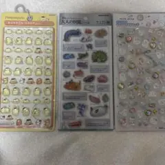 正規品　ボンボンドロップシールミニ　ポムポムプリン　大人の図鑑シール　プチドロ