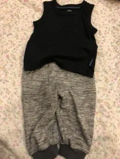 グレー シンプル スウェット 霜降り 90