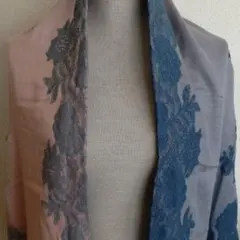 VINTAGE SHADES ビンテージシェイド　シルク✖️レース　大判ストール VINTAGE SHADES（ヴィンテージシェイド）の「VINTAGE SHADES ストール