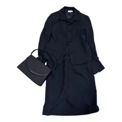 フォーマルワンピーススーツ M ネイビー セレモニー 入学式 ママスーツ