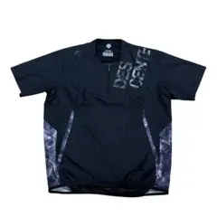 DESCENTE デサント ジップアップ トレーニング ブラック メンズ S