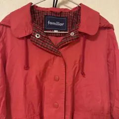 ぐりぐら様　ファミリア　レインコート 110ランドセル対応