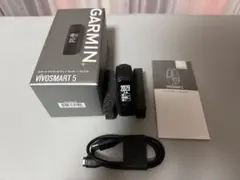 【中古美品】GARMIN vívosmart 5 ブラック　S/Mサイズ