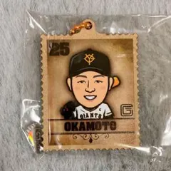 読売ジャイアンツ　巨人　岡本和真　キーホルダー
