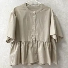 【新品】半袖 ブラウス