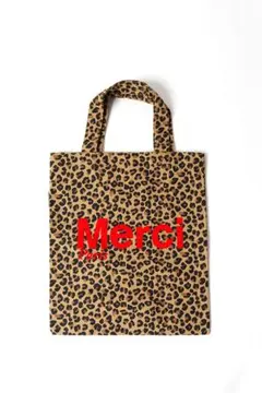 Merci Paris レオパード柄 トートバッグのサムネイル