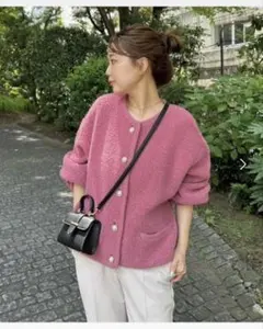 2025年最新】釦ショート丈ニットカーディガン mila owenの人気アイテム