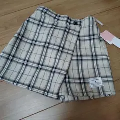 ラビラビ　 チェック柄 ショートパンツ 140cm