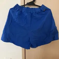 SERAPH 青色 ハーフパンツ 刺繍ポケット付き