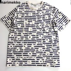 新品タグ付き marimekko Kioski ボーダー Tシャツ レディースS - メルカリ