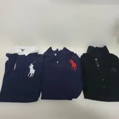 3枚セット✨ラルフローレン ポロシャツ XS まとめ売り ビッグポニー