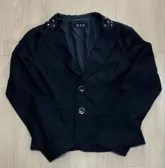 U.T.D ジャケット テーラードジャケット ブラック スタッズ付き Lサイズ