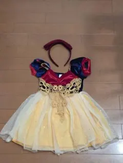 SHEIN　スノーホワイト風　白雪姫風　プリンセス　ドレス 90　キッズ　ベビー
