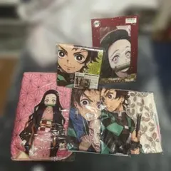 鬼滅の刃 バスタオル・フリーマット・レジャーシート セット 禰豆子 炭治郎