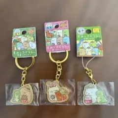 すみっコぐらし　福井　奈良　ご当地　キーホルダー　しろくま　とんかつ　ねこ