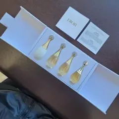 Dior ジャドール 香水 ４本セット ギフトボックス　バースデー　非売品