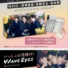 SnowMan 岩本照　深澤辰哉　宮舘涼太　非売品　チケットホルダー