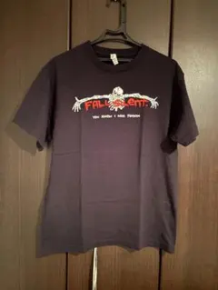 FALL SILENT Tシャツ ブラック Mサイズ　ハードコア