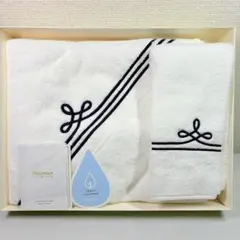 ホットマン Hotman 1秒タオル ボーダー　タオルギフト