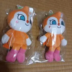 プリちぃビーンズ　ドキンちゃん 新品未使用キャラクター ぬいぐるみ 2体セット