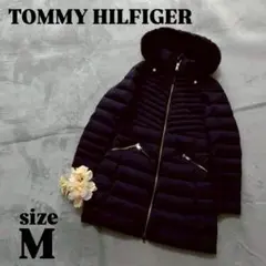 【TOMMY HILFIGER】(М)ロングダウンジャケット ネイビーのサムネイル