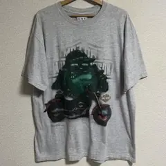 90s ハーレーダビッドソン × タズマニアンデビル Tシャツ