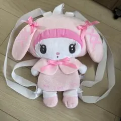 マイメロディ クロミ月夜のメロクロぬいぐるみリュック