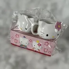 新品未使用　当時品　平成レトロ　ハローキティ マグカップ 2個セット