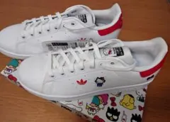 アディダス　スタンスミス　 キティ　２５．０