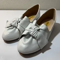 ⭐︎未使用⭐︎あしながおじさん レザー スリッポン フラットシューズ 22.5cm