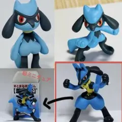 【３匹】 リオル フィギュア ルカリオ 3点セット ポケモン ソフビ