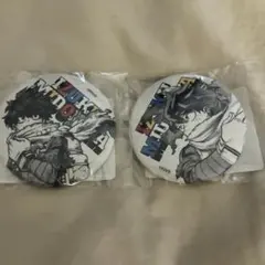 ヒロアカ　オールスター　缶バッジ　緑谷