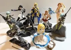 【ソードアート・オンライン】フィギュア　10体セット