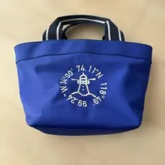 マンシングウェア Munsingwear カートバッグ ミニバッグ　ブルー系のサムネイル