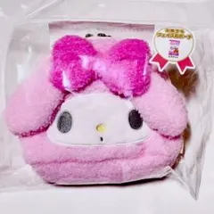 サンリオ　マイメロディ　ポーチ　フェイス形ポーチ　マイメロポーチ　メイクポーチ