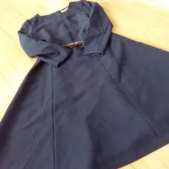 321）NATURAL BEAUTY BASIC ネイビー ワンピース