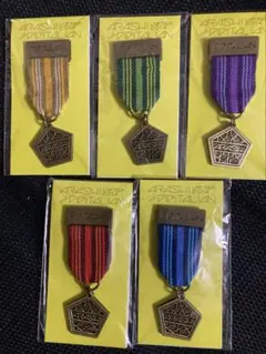 嵐 THE DIGITALIAN 会場限定 メダルブローチ 5点セット