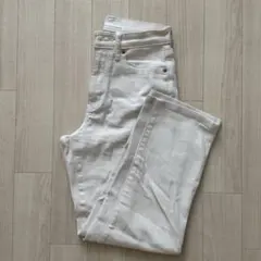 UNIQLO ユニクロ デニム ホワイト サイズ23