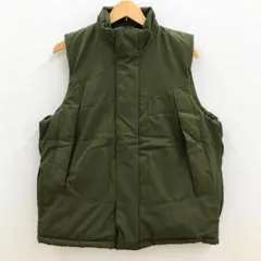 美品 COLONY2139 コロニー　中綿入り ベスト ジッパー モスグリーン