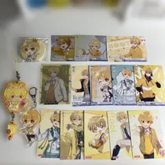すとぷり るぅと グッズセット 缶バッジ アクリルキーホルダー、色紙